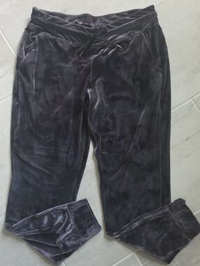 Lululemon Ready to Crush High-Rise Velour Joggers Interstellar Size 10